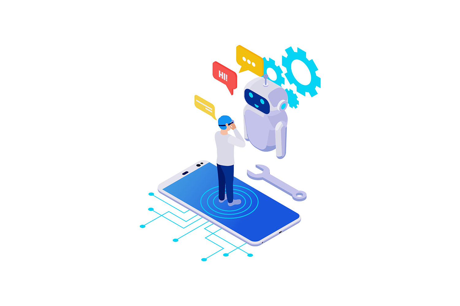 Intelligent chatbots, recommendation engines, <br>and personalization